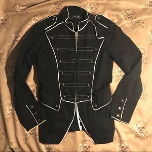 Black & White Marching Band Jacket
